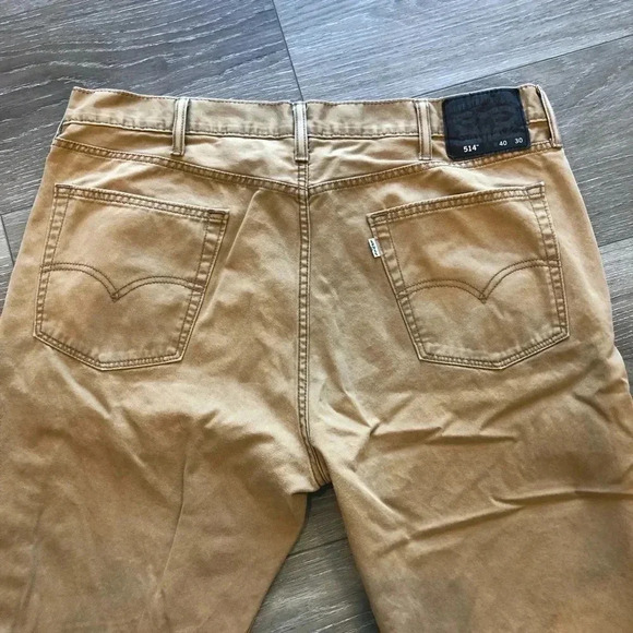 Levi’s 541 Athletic Taper Fit 5 Pocket Twill Tan Khaki Pant Size 40 - Picture 13 of 13